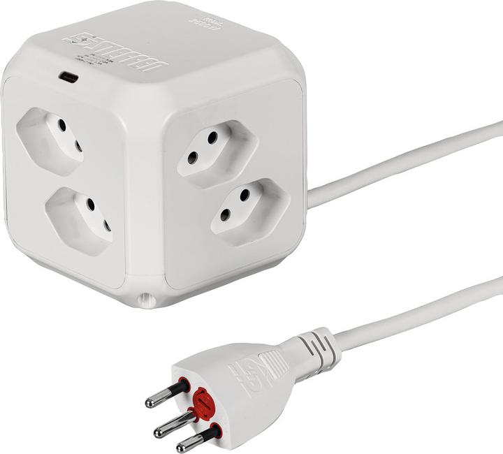 Actual product image Steffen Cube (8 x, USB-C, 1.50 m)