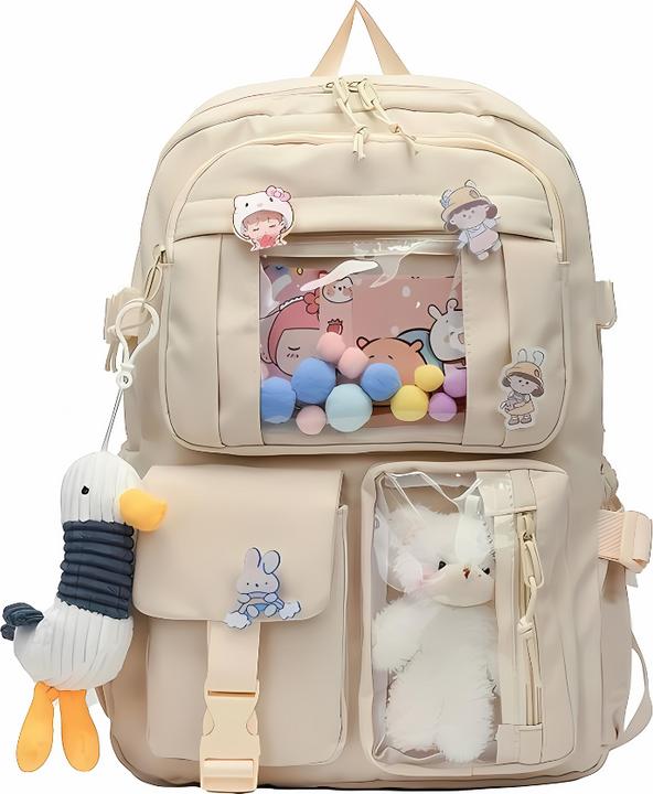Milkii Kinder Rucksack, Gans & Teddy