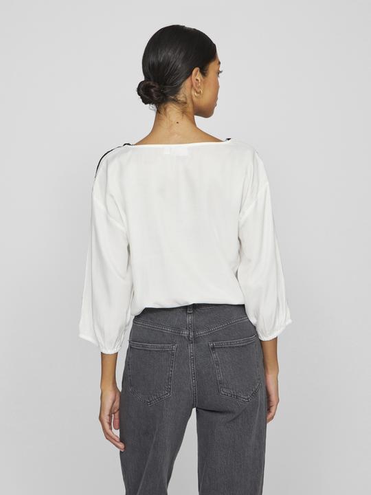 Image du produit Vila Haut décolleté en V avec manches 3/4 (42)