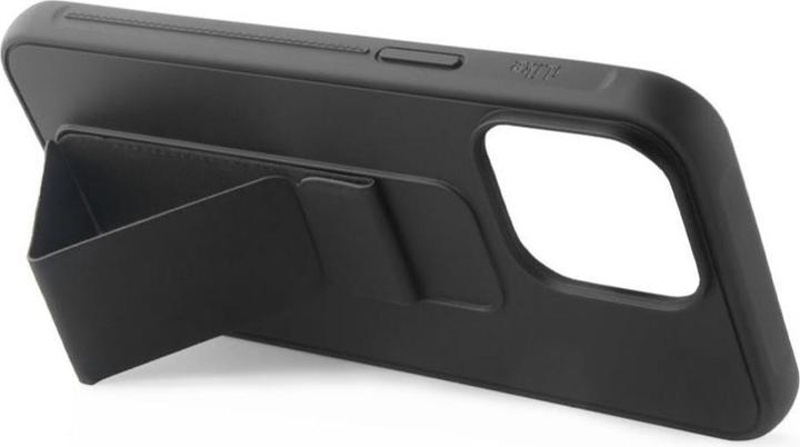 Actual product image iLike iPhone 15 Silicone Case with stand (Apple iPhone 15)