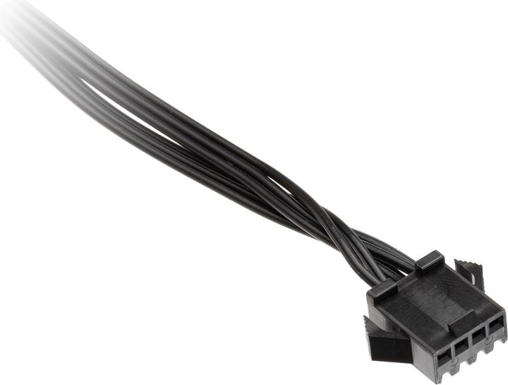 Actual product image Kolink 4-Pin Fan to 3-Pin 5V ARGB Cable Adapter