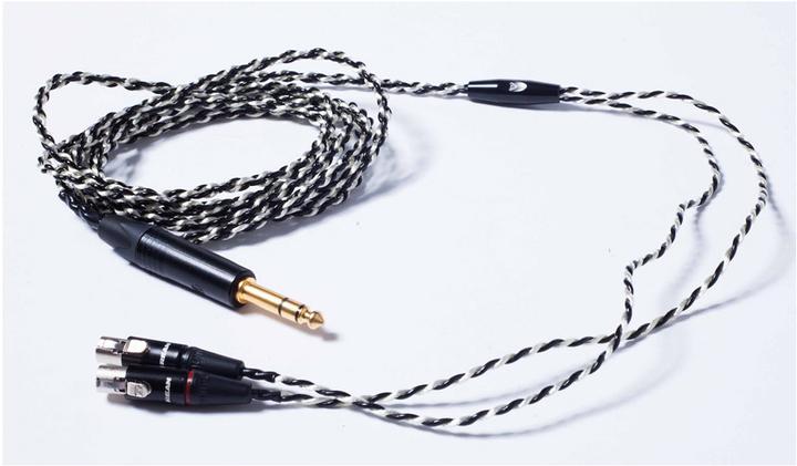 Premium headphone cable with 6.3 mm plug for all LCD models (2.5m, 6.3mm jack, LCD 3)