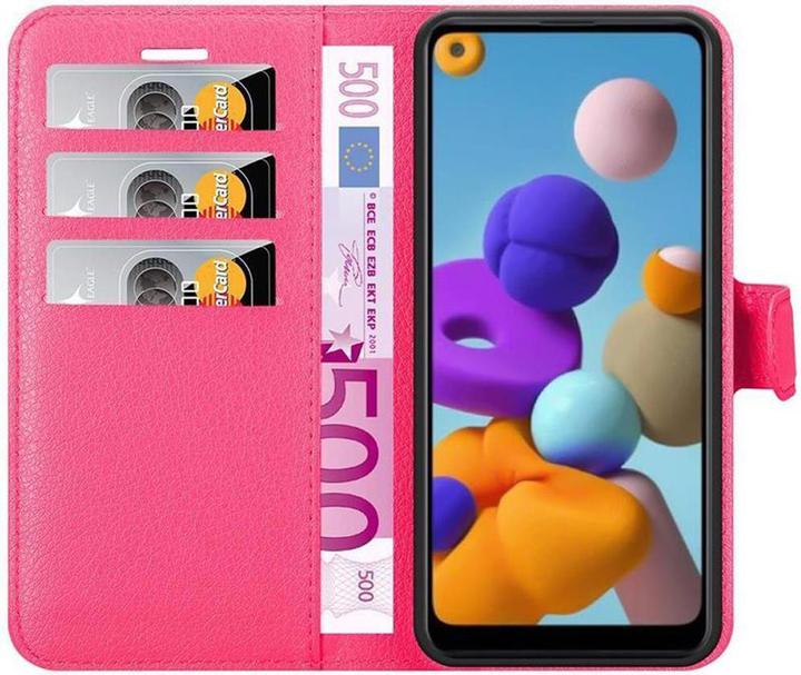 Produktbild Cadorabo Book mit Standfunktion Cover (Samsung Galaxy A21)