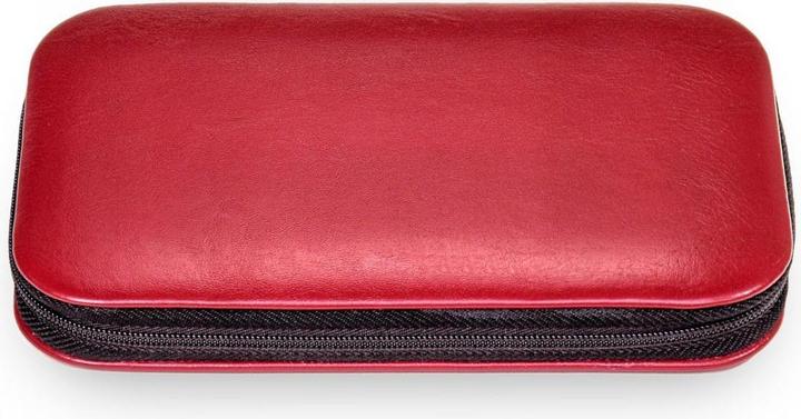 Immagine prodotto Sacher TR600R.0103 - Set da 10 pezzi per manicure in pelle rossa