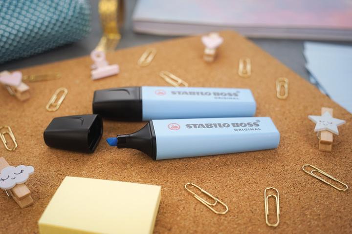 Image du produit STABILO Surligneur BOSS ORIGINAL Pastel (Bleu, 5 mm, 1 x)