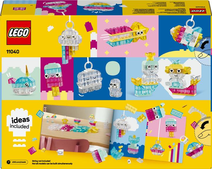 Image du produit LEGO Zauberbox mit durchsichtigen Steinen (11040, LEGO Classic)