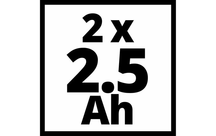 Actual product image Einhell PXC Twinpack CB (18 V)