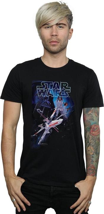 Immagine prodotto Star Wars Flying Model Rocket Maglietta Uomo (3XL)