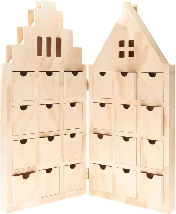 Actual product image Rico Design Advent calendar "House", fold-out