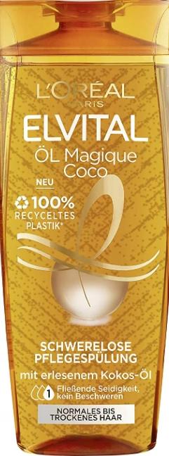 Produktbild Wilkinson Elvital, Ölmagique Coco, Shampoo, 300 ml (300 ml, Flüssiges Shampoo)