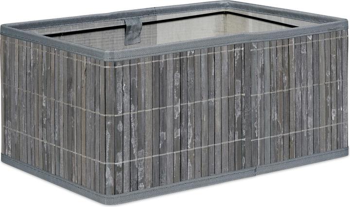 Actual product image Relaxdays Set of 6 Storage Baskets (6 x, 35 x 25 x 17 cm)