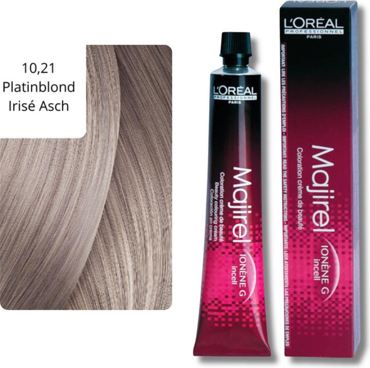 Actual product image L'Oréal Professionnel Majirel (10.21 platinum blonde irise ash)