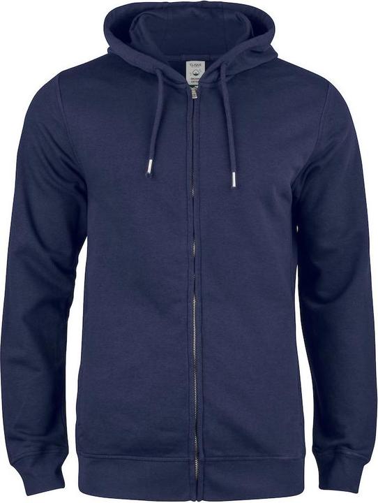 Clique Premium Hoodie mit durchgehendem Reissverschluss