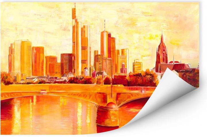 Immagine prodotto Trenddeko Skyline di Francoforte (120 x 80 cm)