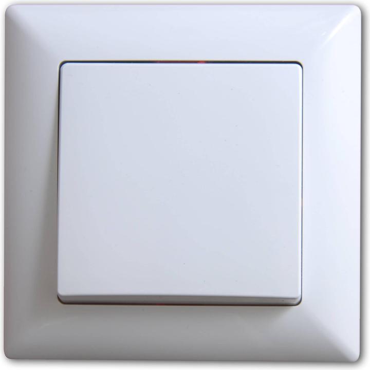 Actual product image Gunsan Visage switch on/off switch flush-mounted light switch white