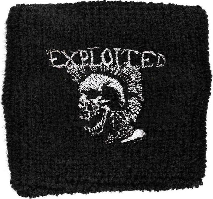 Universal Textiles Mohican Skull Armband bestickt (One Size)