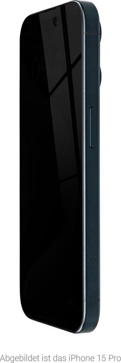 Actual product image Artwizz PrivacyGlass screen protector iPhone 16 Pro (1 Piece, Apple iPhone 16 Pro)