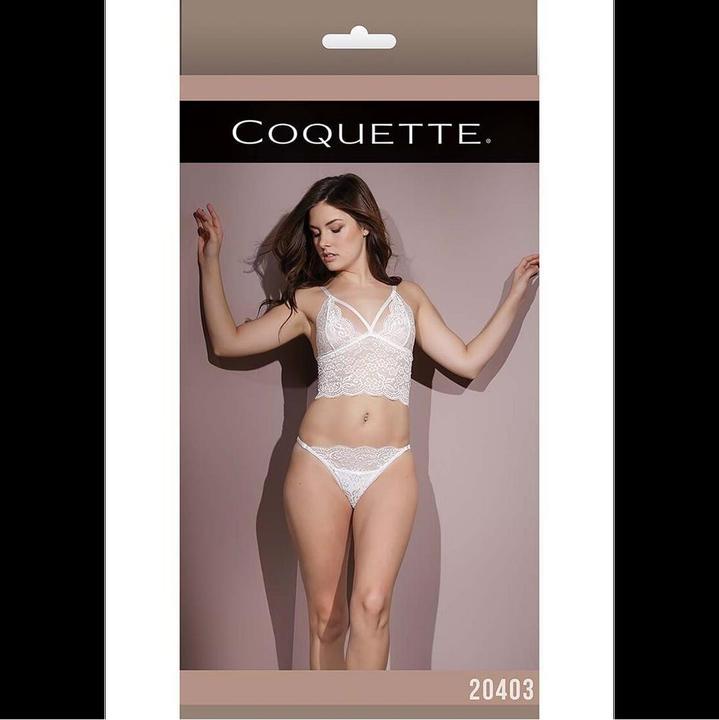 Produktbild Coquette Bralette And Crotchless Panty (One Size)