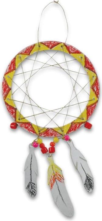 Actual product image Roylco Dreamcatcher craft set