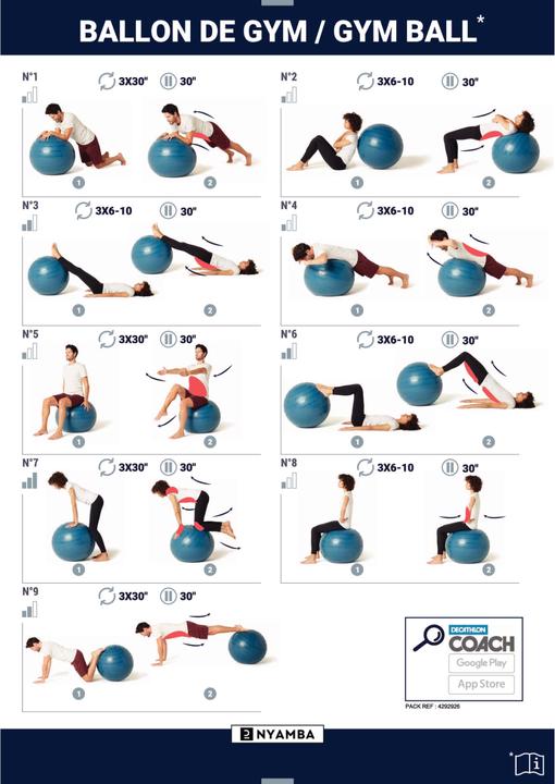 Produktbild Domyos Gym Ball (75 cm)
