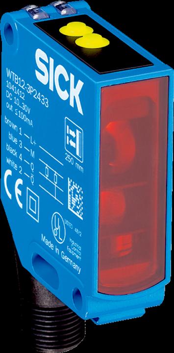 Actual product image Sick Diffuse reflection light scanner WTB12-3P2433