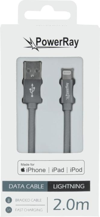 Actual product image PowerRay Data Cable (2 m, USB 2.0)