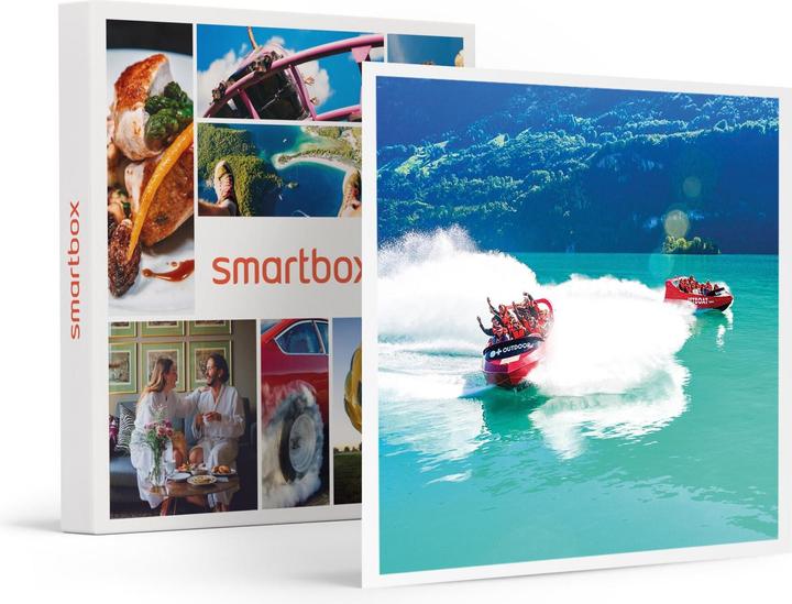Image du produit Smartbox Activité de plein air à Interlaken : balade en jet boat en famille avec briefing (4 pers.)