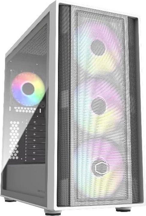 Produktbild Cooler Master MasterBox 600 White (mATX, ITX, ATX, E-ATX)