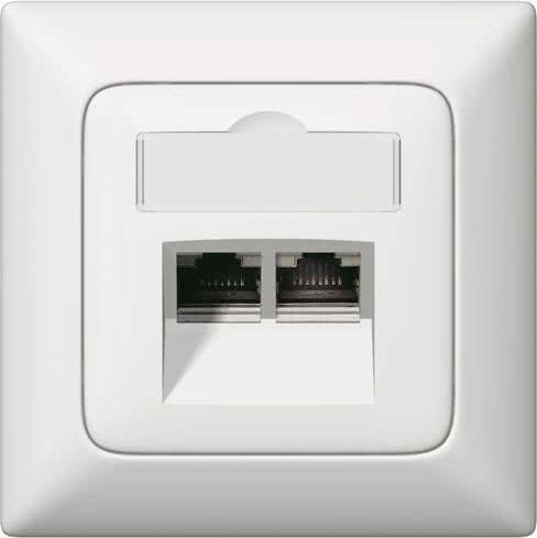 Immagine prodotto Legrand Coperchio RJ45 Rutenbeck 776758 Creo ultra white UW