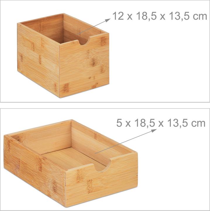 Actual product image Relaxdays Drawer box