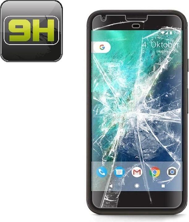 Produktbild Protectorking 1x echtes Tempered 9H Panzerhartglas 3D KLAR (1 Stück, Google Pixel)