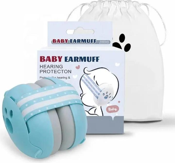 Actual product image Swissdetector Baby Earmuff - 3-48 months - Blue