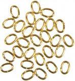 Produktbild Rayher Ringel, 0, 8mm ø, gold, 25 Stück (Geschenkbox, 25 x)