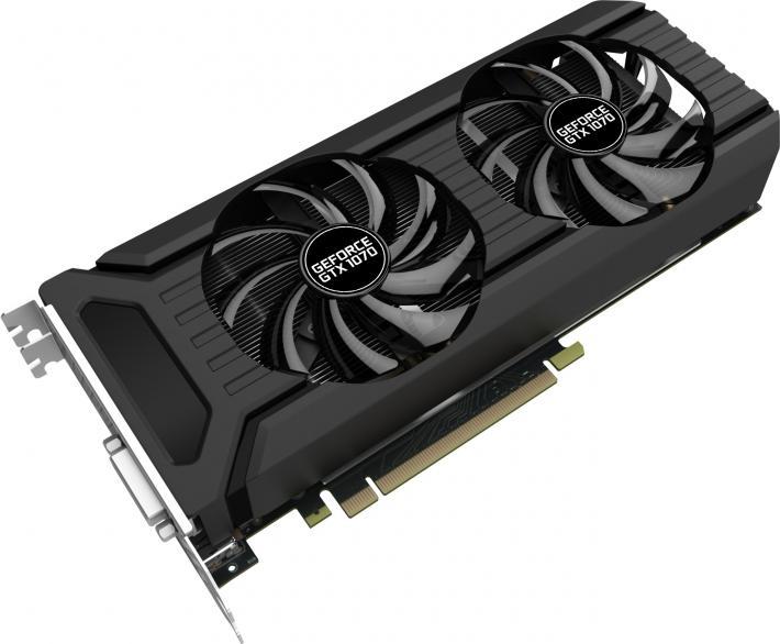 Image du produit Palit GeForce GTX 1070 double (8 Go)