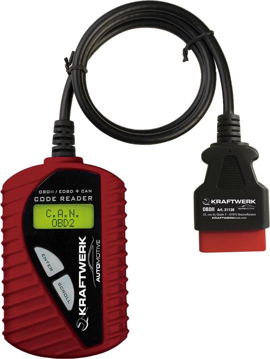 Actual product image Kraftwerk OBD-II Tester
