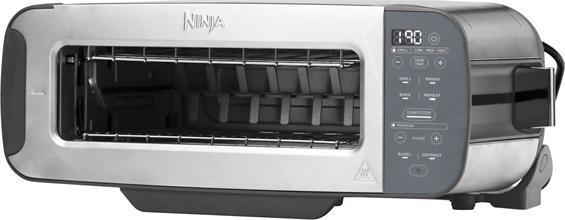 Productafbeelding Ninja 3-in-1 Multifunctionele Broodrooster, Grillplaat en Panini Maker - 7 Roosterstanden - RVS - ST202EU