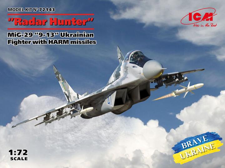 Produktbild ICM Radar Hunter MiG-29 '9-13 Ukrainian Fighter with HARM missiles