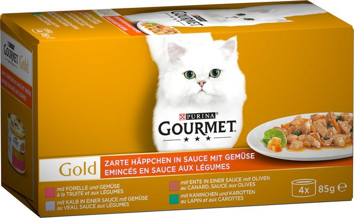 Image du produit Gourmet Délicates bouchées en sauce (Adulte, 4 pcs, 85 g)