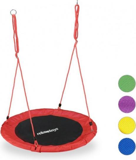 Immagine prodotto Relaxdays Altalena da giardino a nido 90 cm