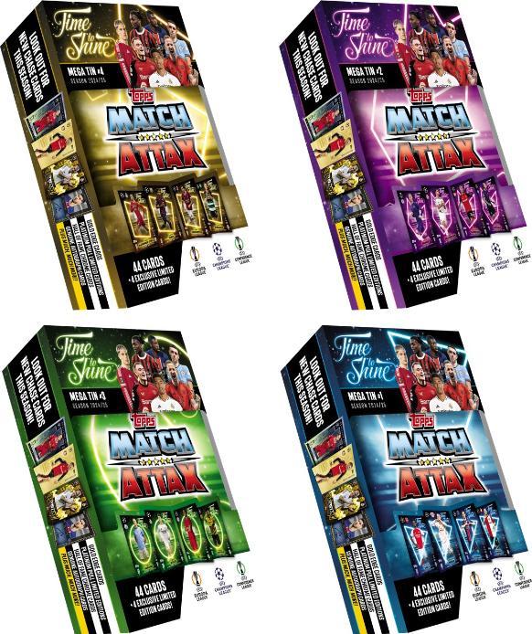 Actual product image Topps/Merlin Champions League (English, Booster display)