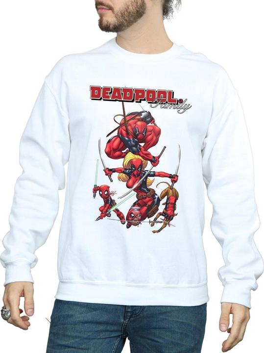 Actual product image Mens Deadpool Family Sweatshirt (3XL)
