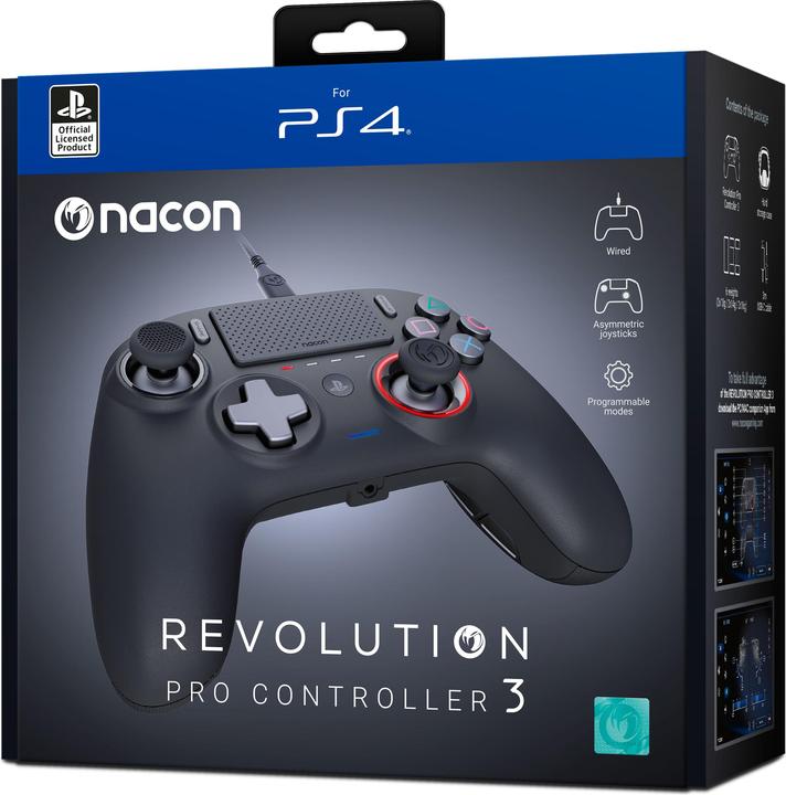 Productafbeelding Nacon Gaming Revolution Pro Controller 3 Camouflage USB 3.2 Gen 1 (3.1 Gen 1) Gamepad PC, PlayStation 4 (PS4, PC)