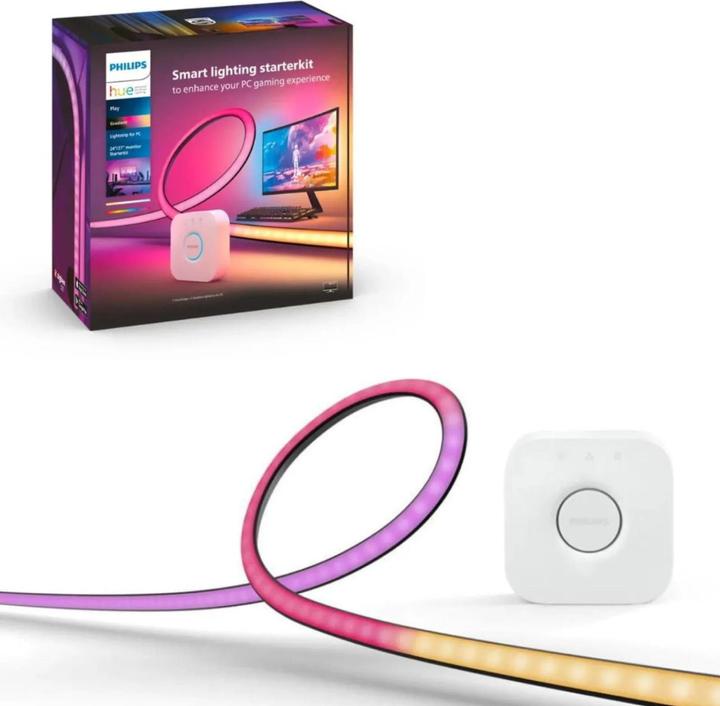 Actual product image Philips Hue Play Gradient incl. Bridge (Multicoloured, 116.50 cm, Indoor)