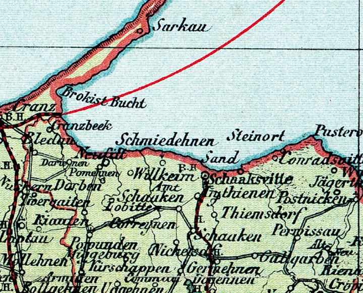 Produktbild Historische Karte: Provinz Ostpreussen ­ um 1910 (Plano)