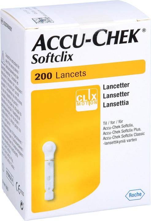 Produktbild Roche ACCU-CHEK Softclix Lanzetten, 200 St LAN (Lanzette)