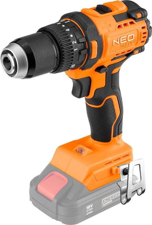 Actual product image Neo Brushless impact drill 18V 13mm drill chuck Compact Energy+ without battery (Rechargeable battery operated)
