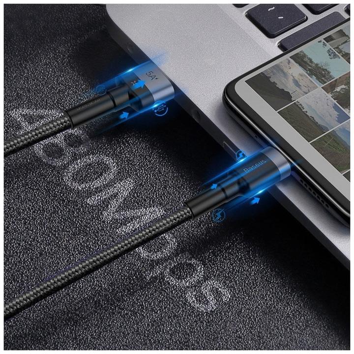 Actual product image Baseus Cafule HW Quick Charging Data cable USB Double-sided Blind Interpolation For Type-C 40W 1m Gray b... (1 m, USB 3.2 Gen 2, 40 W)