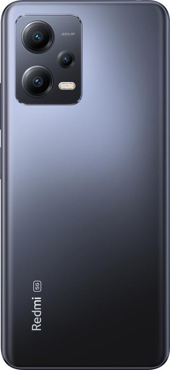 Actual product image Xiaomi Redmi Note 12 5G (128 GB, Onyx Gray, 6.67", Hybrid Dual SIM, 48 Mpx, 5G)