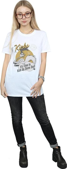 Immagine prodotto Looney Tunes Road Runner Kicks Maglietta Ampia Donna (XXL)