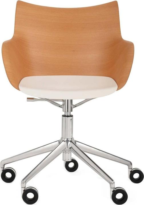 Image du produit Kartell Poltr.Q/Wood Girevole St.Cromo